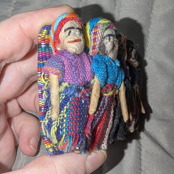 $1 with Bundle ~ Worry Dolls Barrette 1343 - Picture 2 of 4